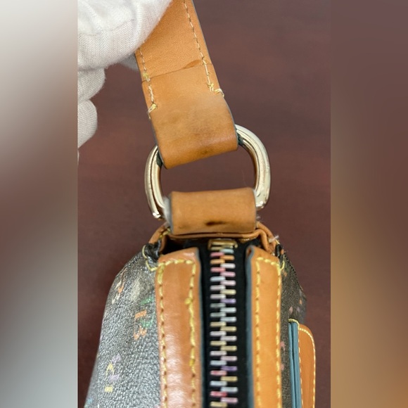 Dooney and Bourke Multicolor Signature Hobo Shoulder Bag - Picture 12 of 16